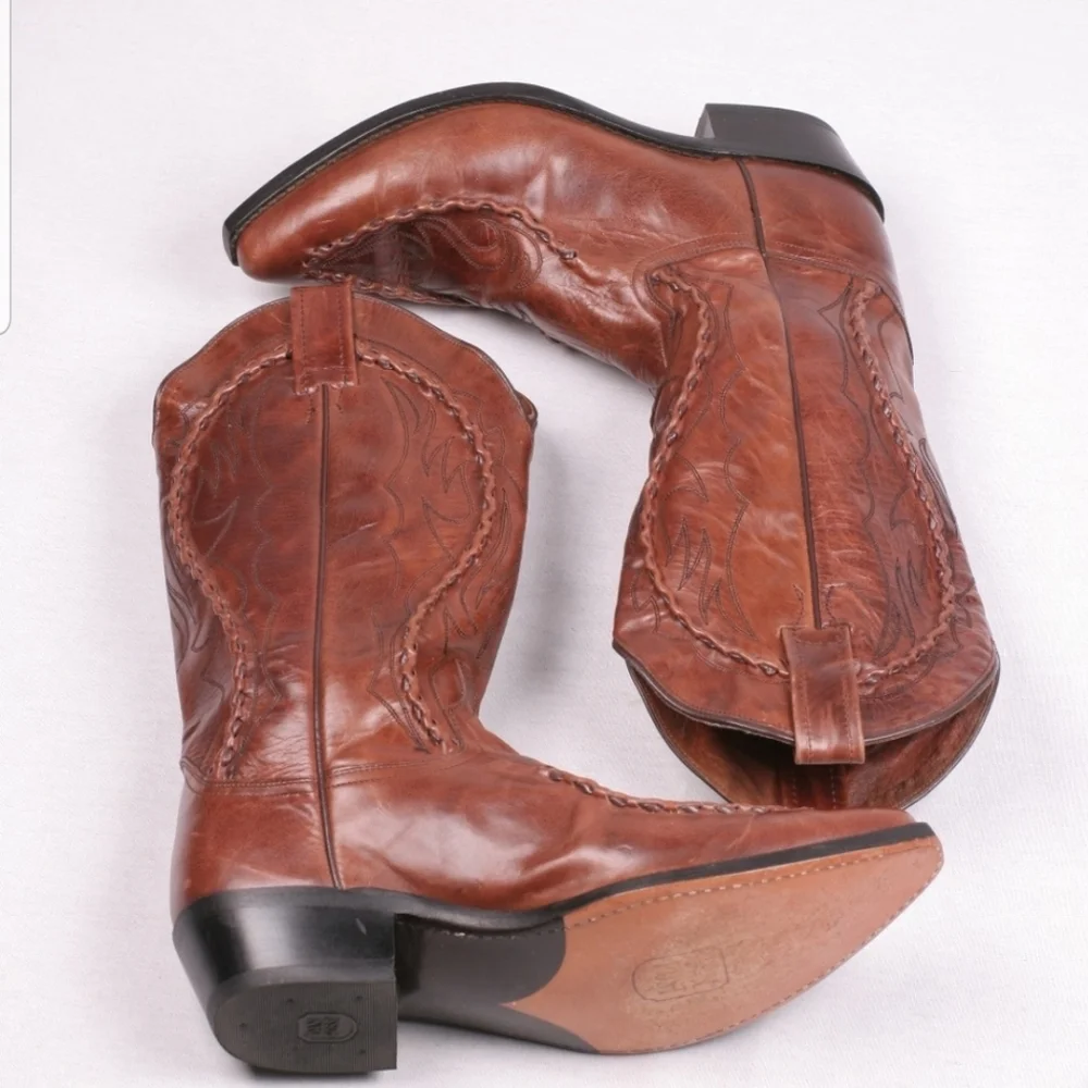 Mens cowboy boots - Picture 5 of 6